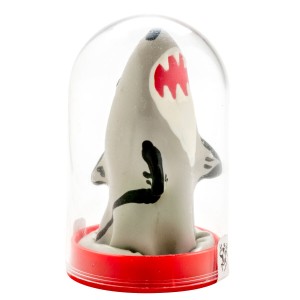 CONDOMERIE - PRÃSERVATIFS FANTAISIE PEINTS Ã LA MAIN MODÃLE REQUIN 1